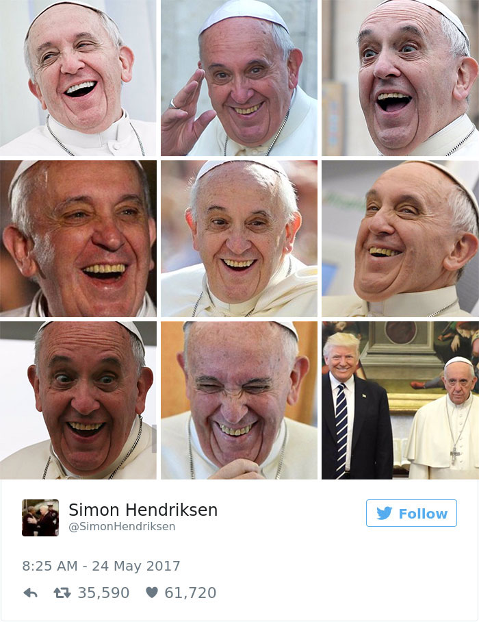 El Papa y Donald Trump 4