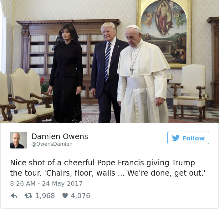 El Papa y Donald Trump 5