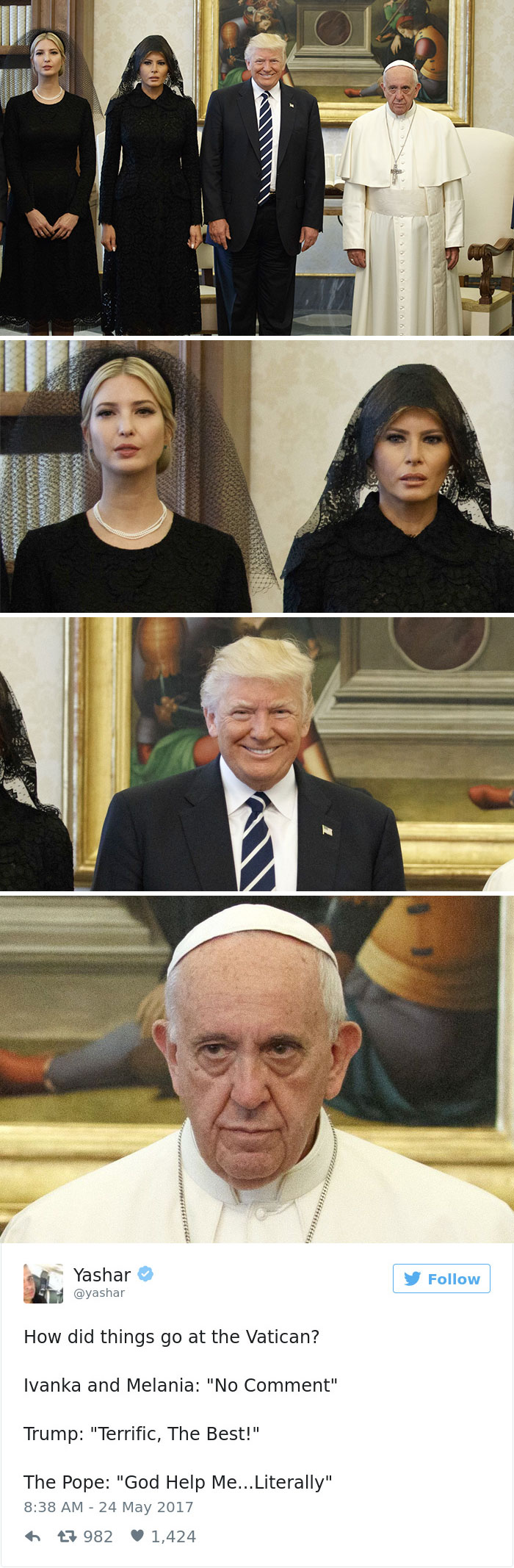 El Papa y Donald Trump 7