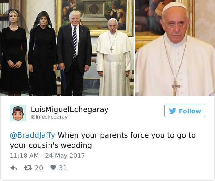 El Papa y Donald Trump 8