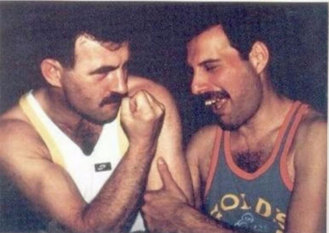 Freddie Mercury Jim Hutton 3