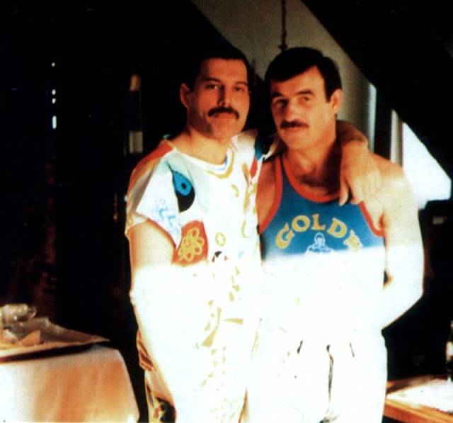 Freddie Mercury Jim Hutton 5