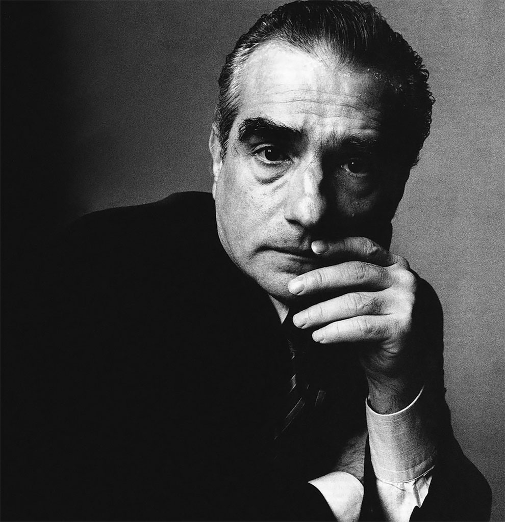 Retrato fotográfico de Martin Scorsese