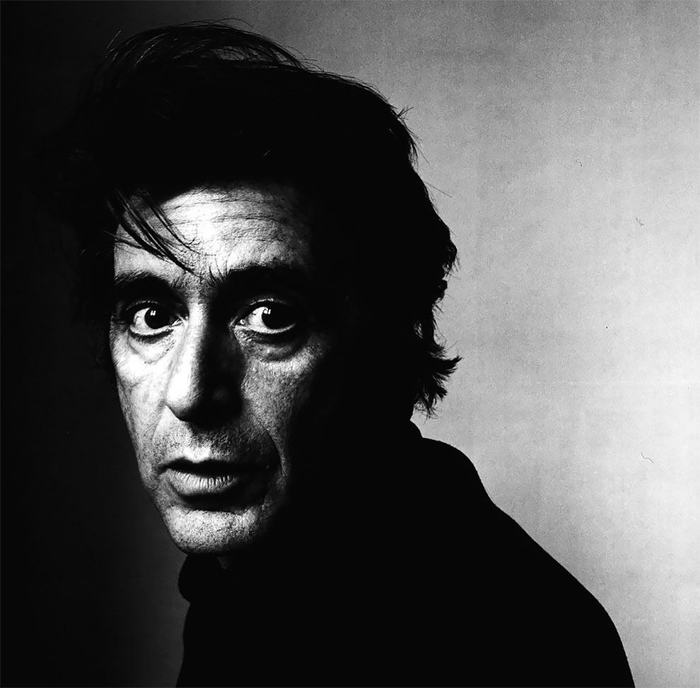 Retrato fotográfico de Al Pacino