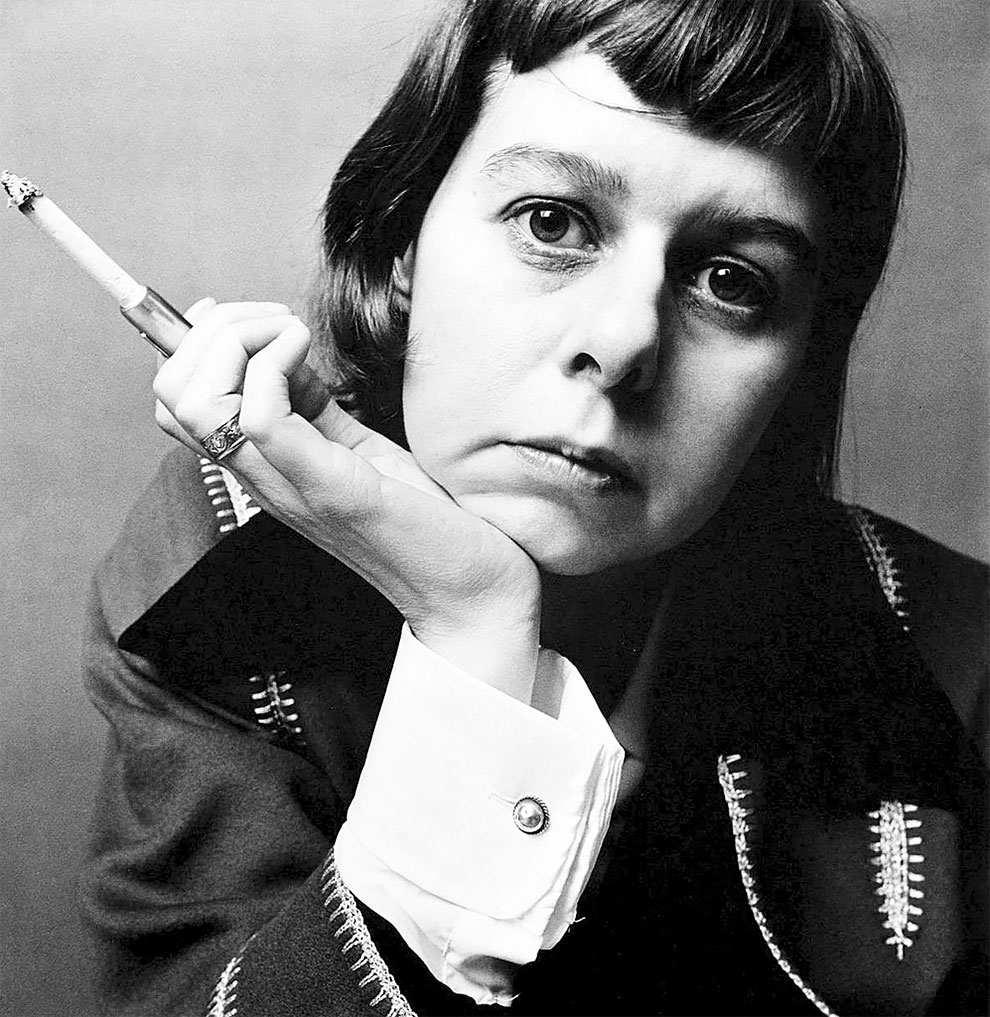 Retrato fotográfico de Carson McCullers