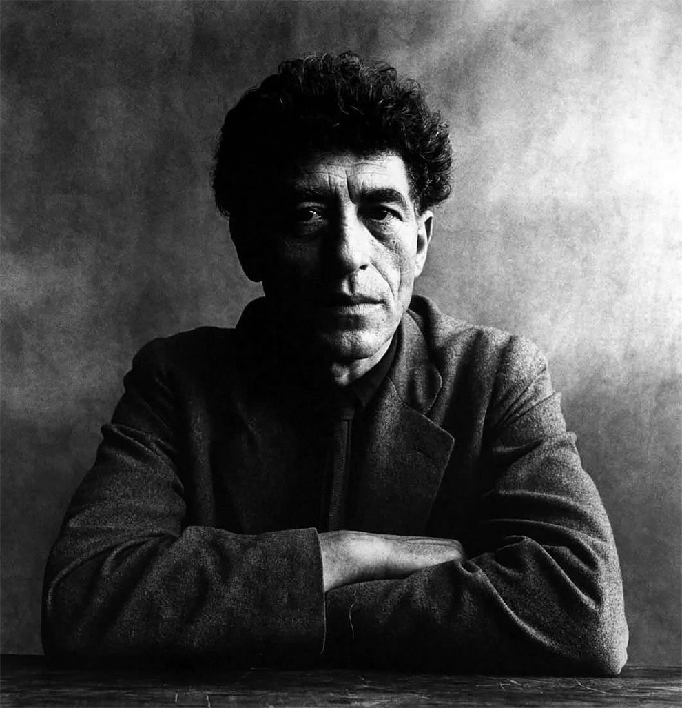 Retrato fotográfico de Alberto Giacometti