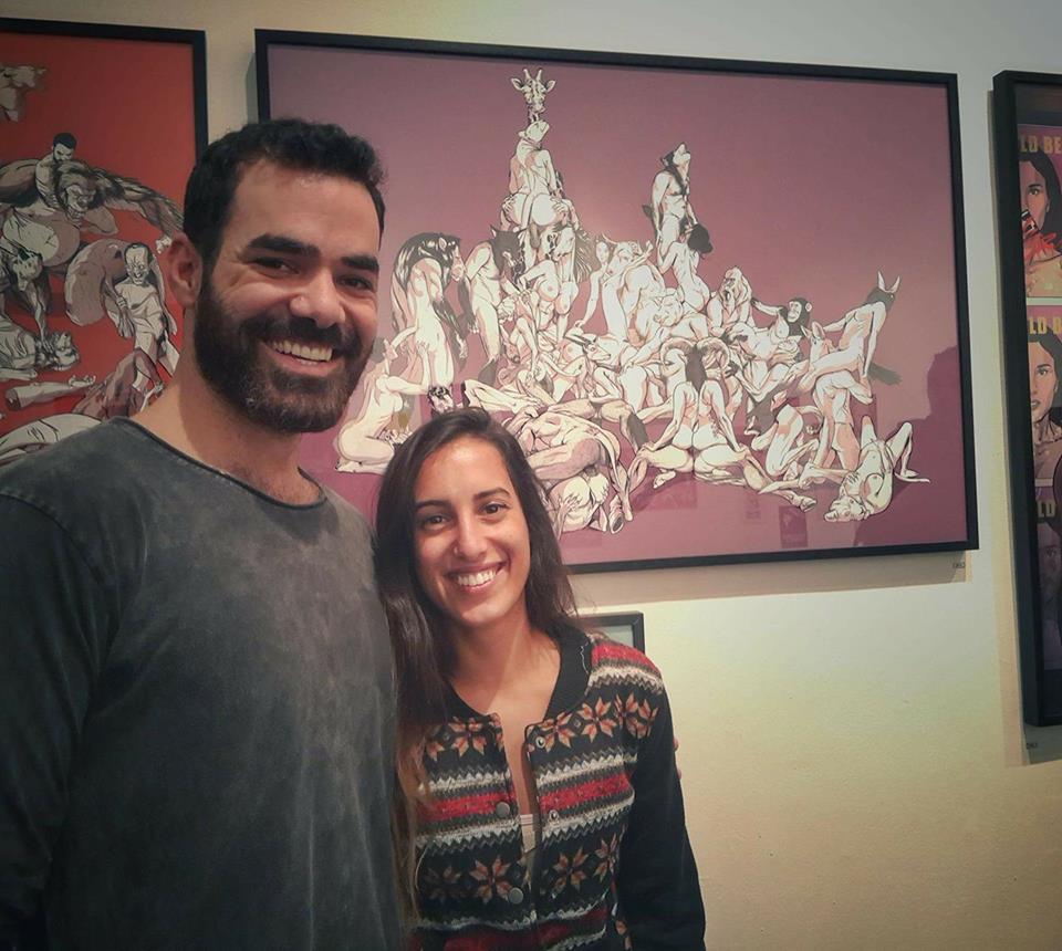 Yehuda Adi Devir junto a su esposa Maya
