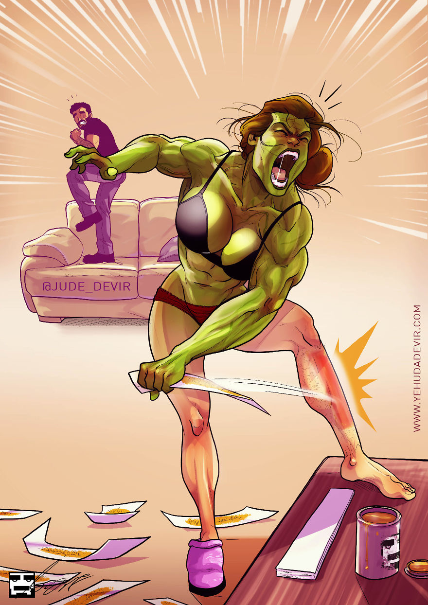 Yehuda Adi Devir simpaticas ilustraciones amor 13