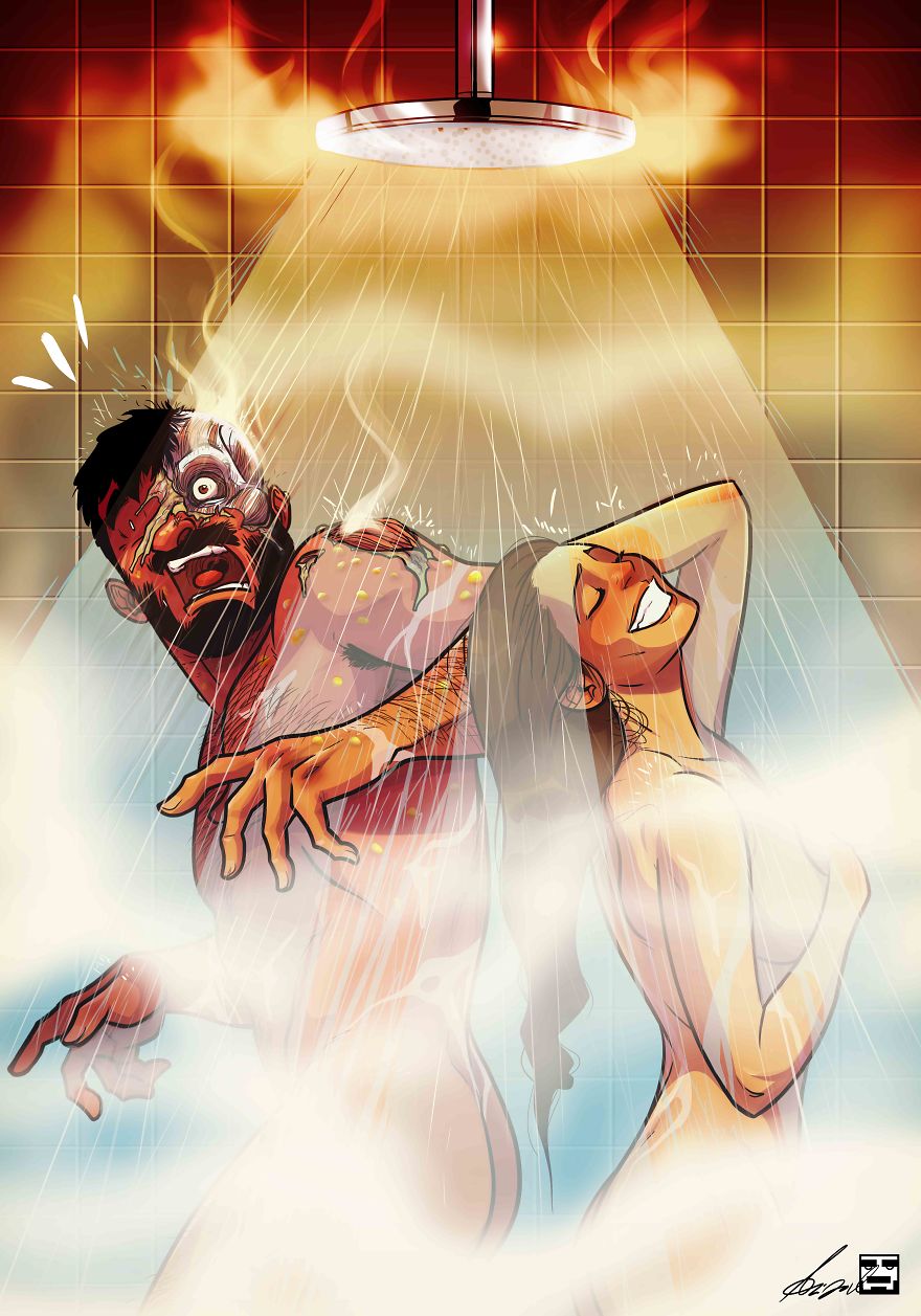 Yehuda Adi Devir simpaticas ilustraciones amor 2