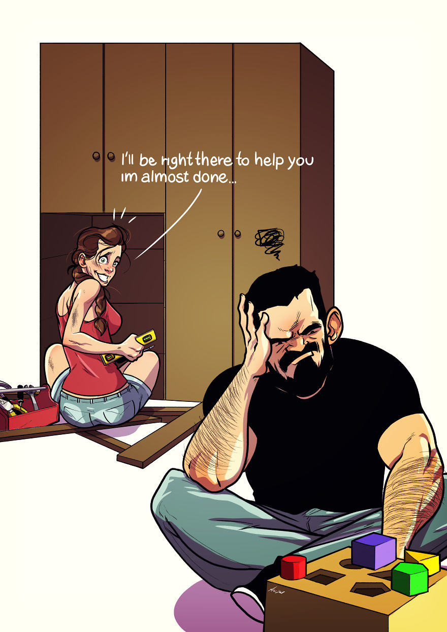 Yehuda Adi Devir simpaticas ilustraciones amor 5