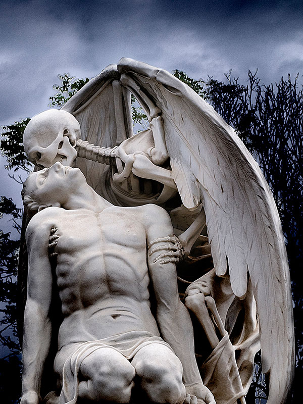 el beso de la muerte Poblenou Barcelona