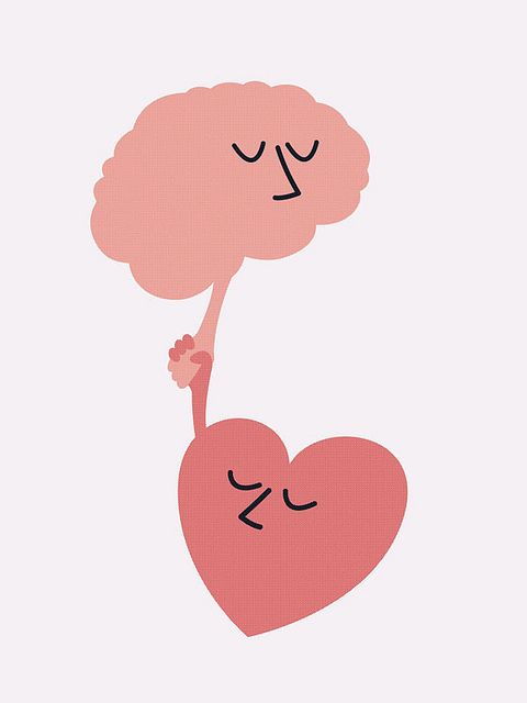Ilustración de Christopher Ryan, 'Mind Meet Heart'.