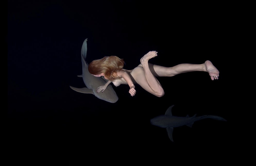 Irina Britanova desnuda tiburones 11