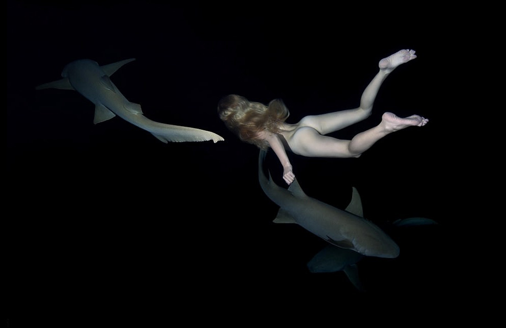 Irina Britanova desnuda tiburones 8