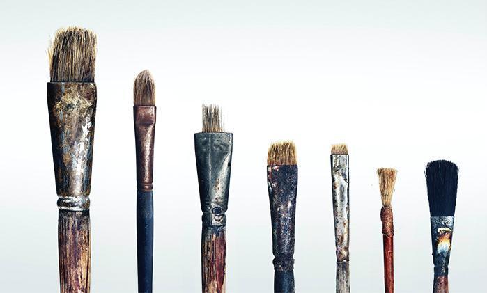 Pinceles de Edvard Munch Photoshop