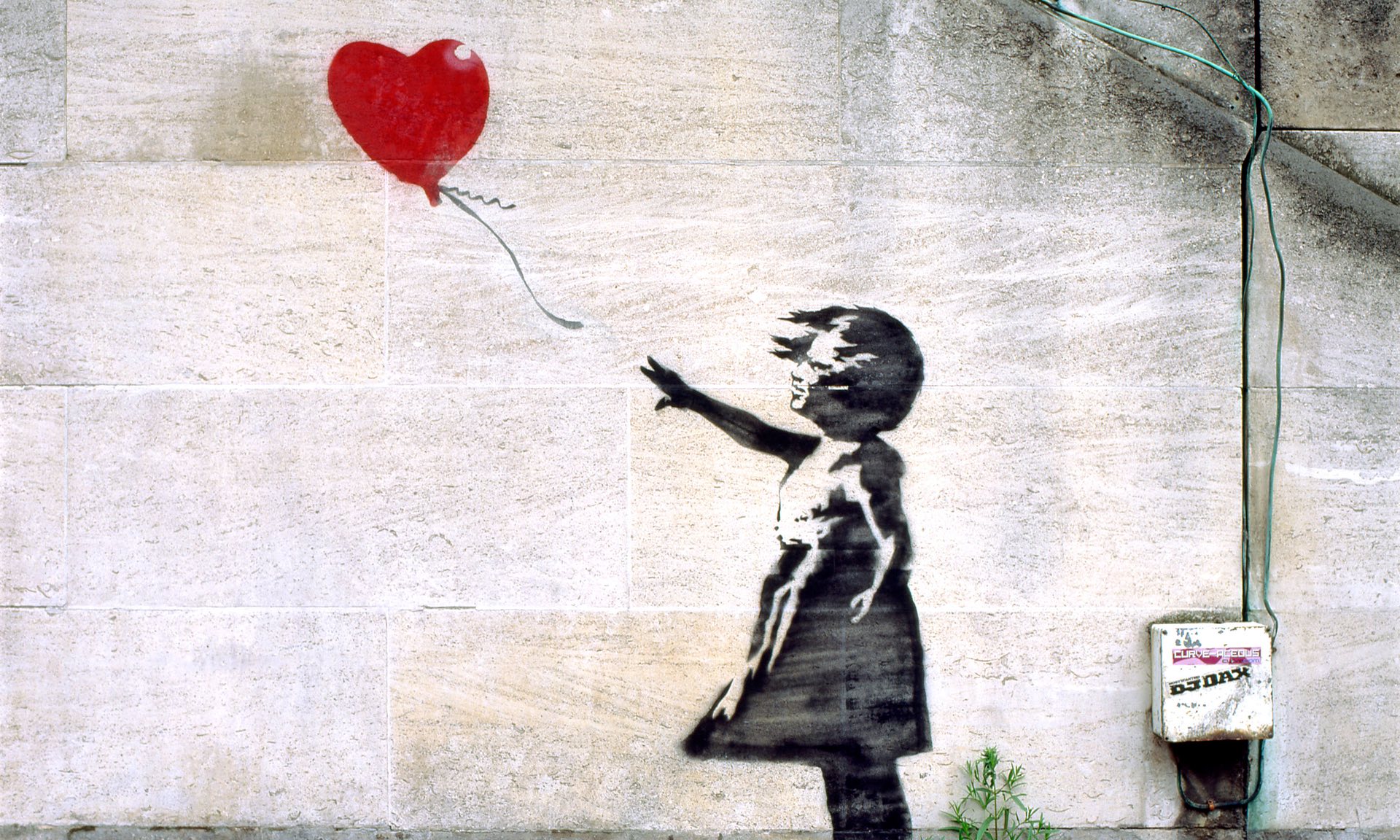 Obra de Banksy, Girl Ballon.