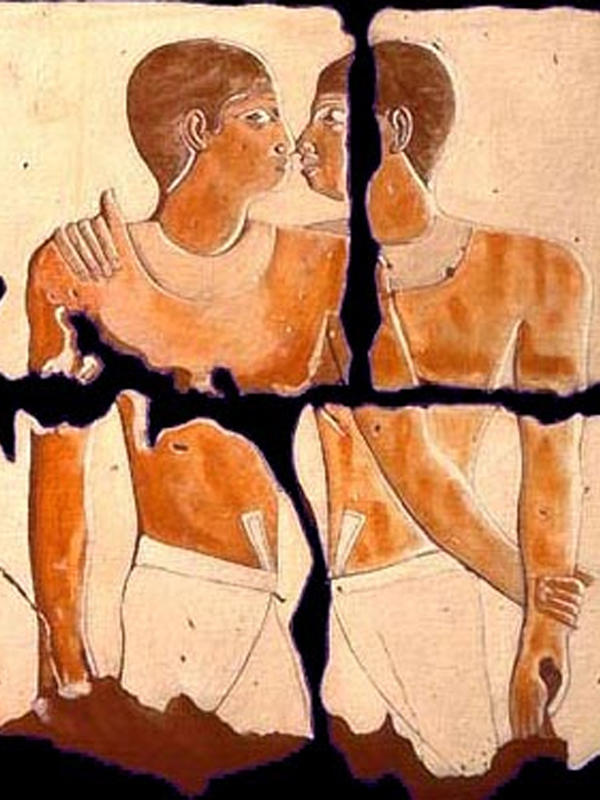 Escena del Papiro Erótico de Turín.