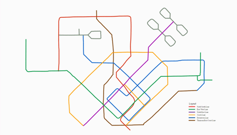 mapas reales de metro 12