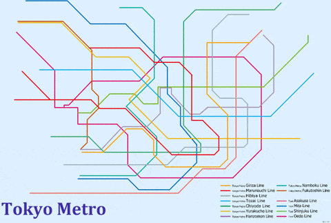 mapas reales de metro 13