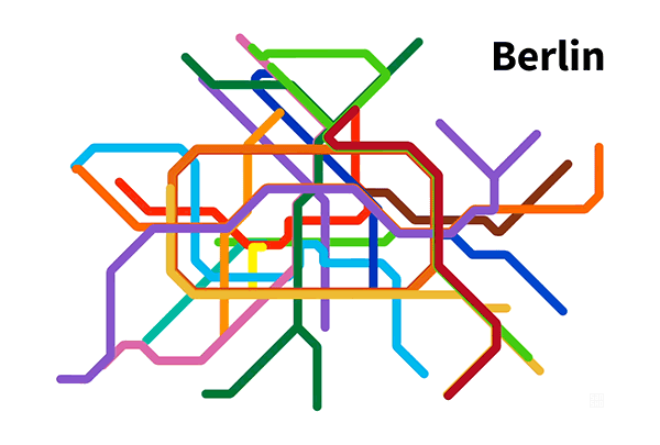 mapas reales de metro 2