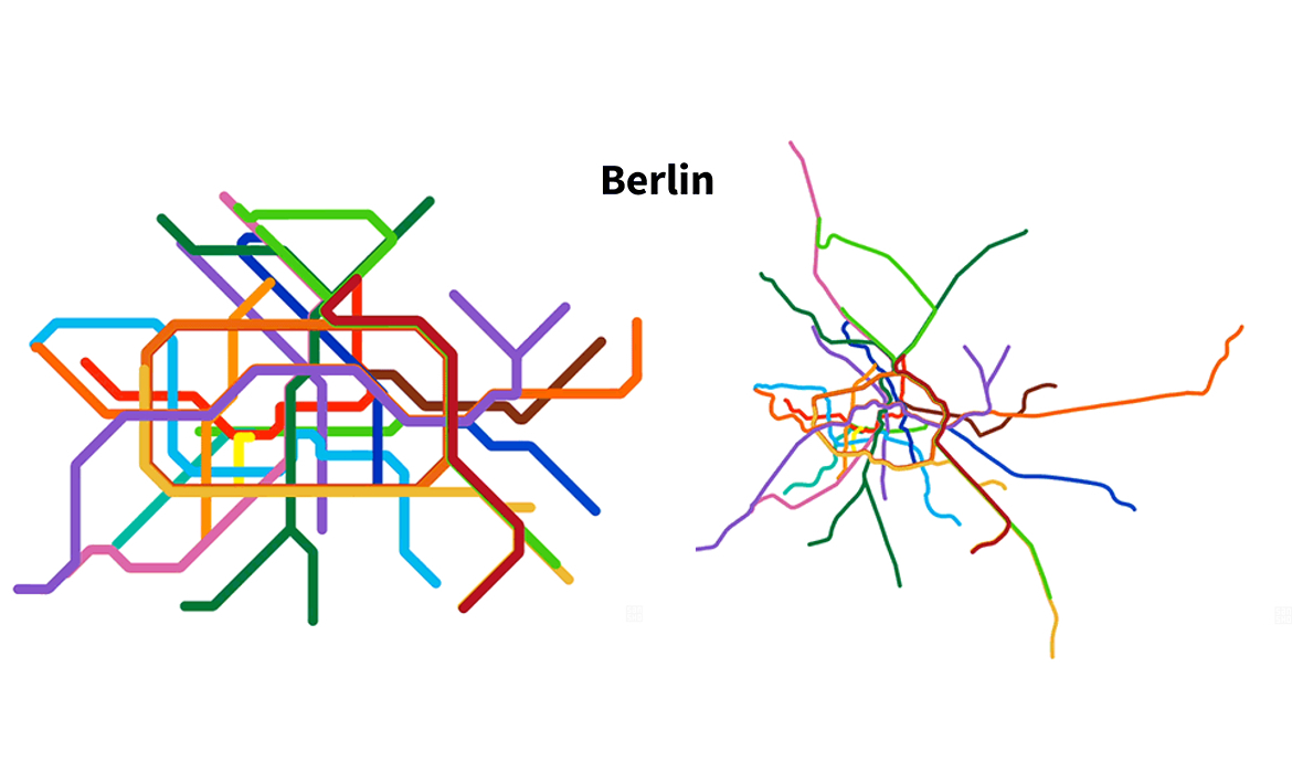 mapas reales de metro 20