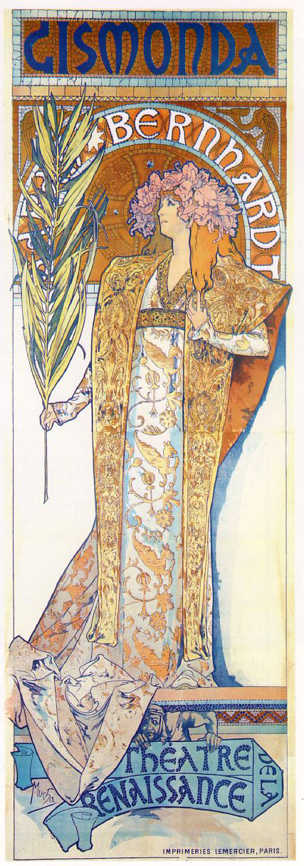Cartel Art Nouveau Alfons Mucha