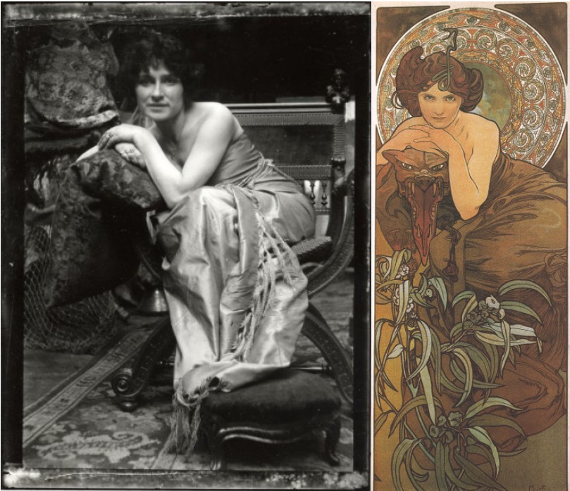 Cartel Art Nouveau Alfons Mucha