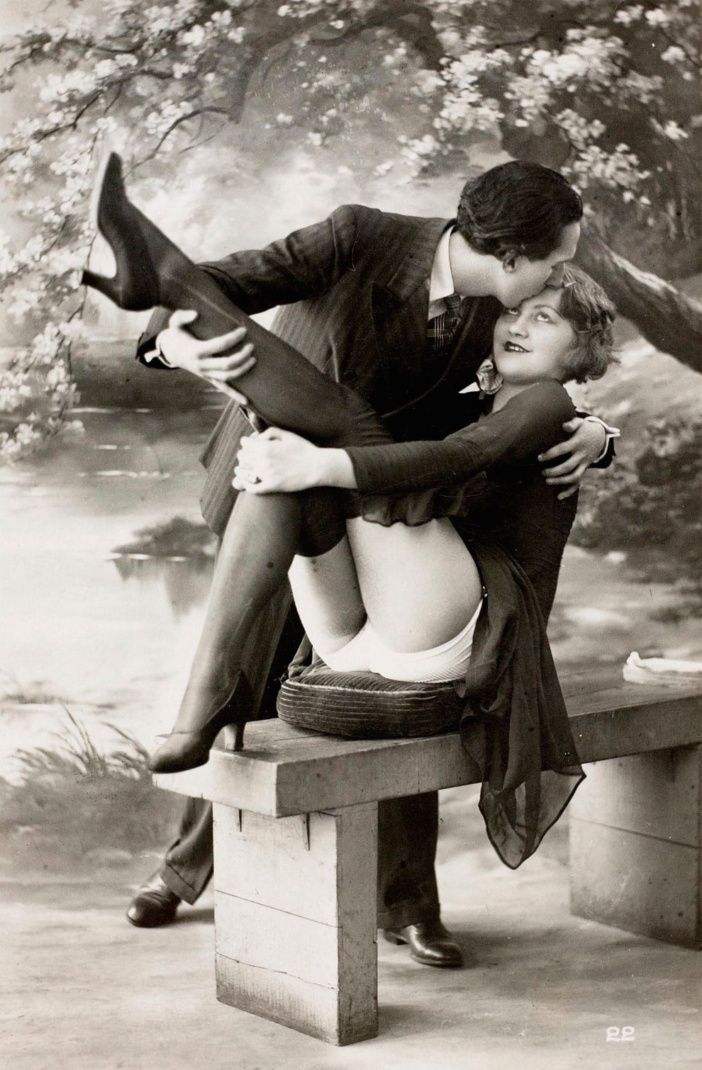 Postales eróticas años 20