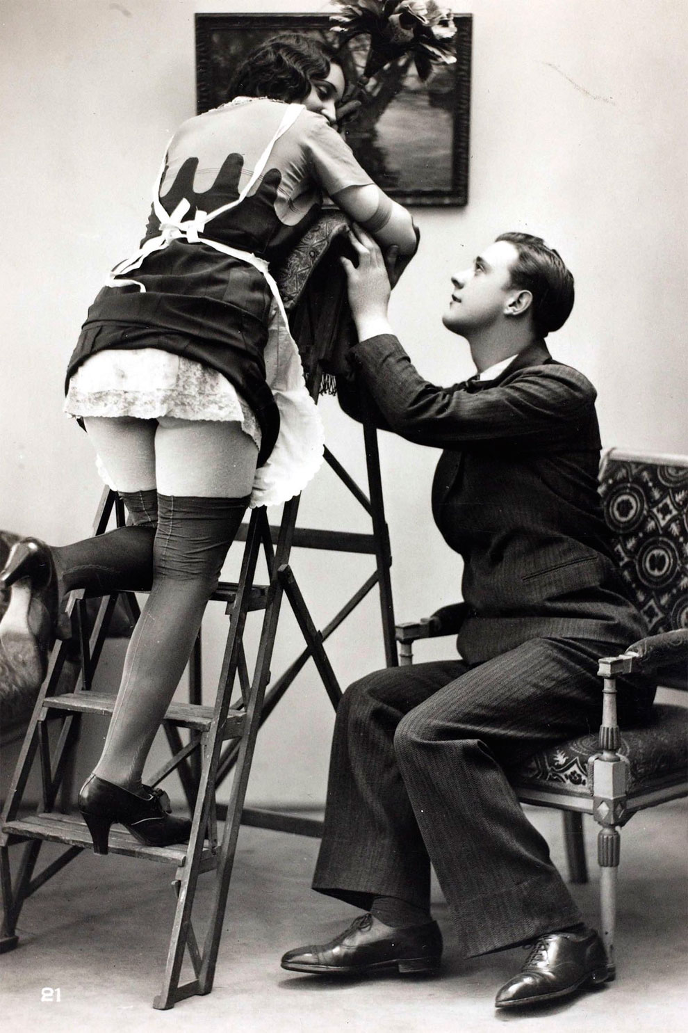 Postales eróticas años 20