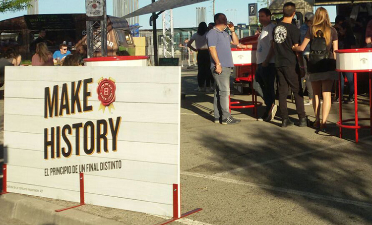 Jim Beam foodtruck mula