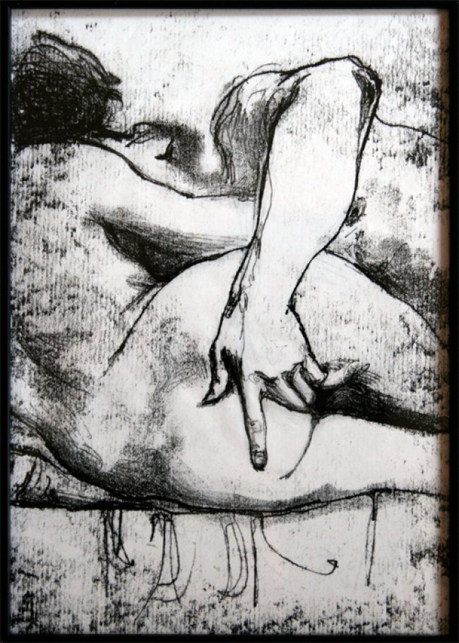 Kati Verebics pintura erotica