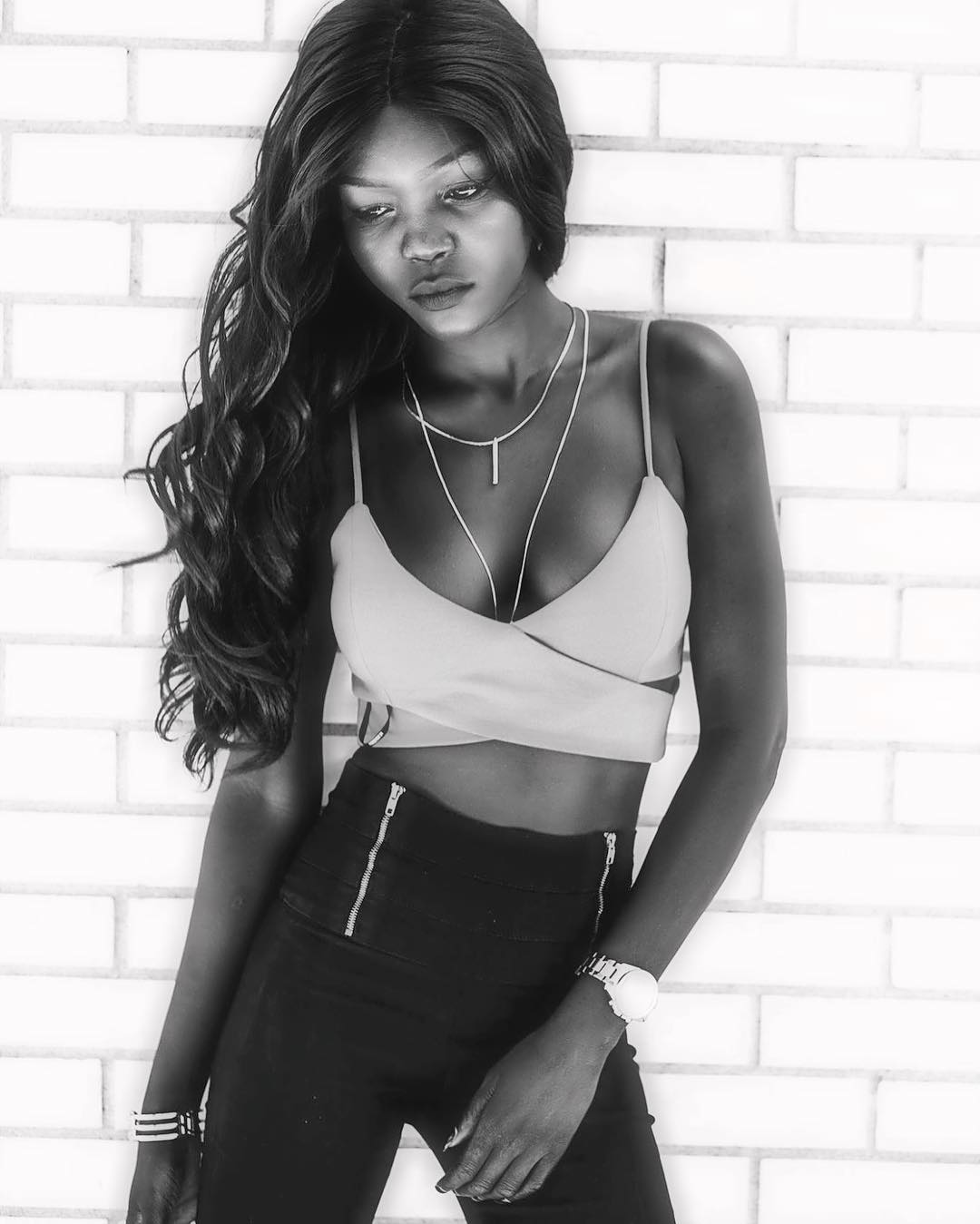 Nyakim Gatwech, modelo sudanesa, "Queen of Dark"