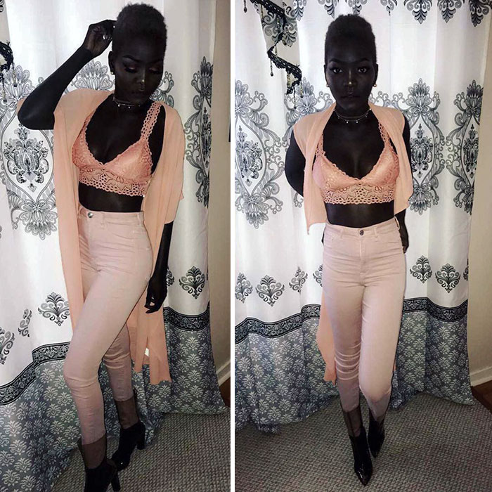 Nyakim Gatwech, modelo sudanesa