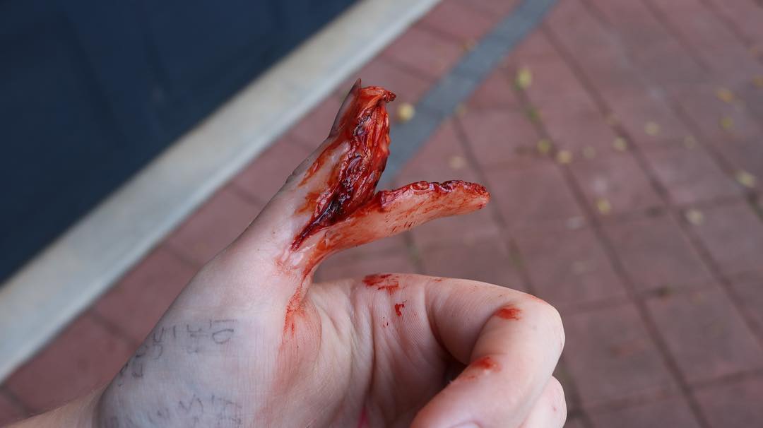 Rani Ratt maquillaje gore sangre 4