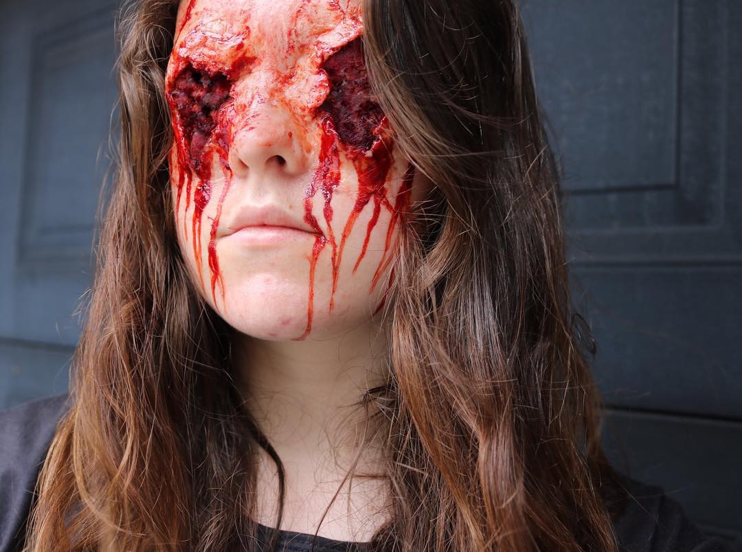 Rani Ratt maquillaje gore sangre 6