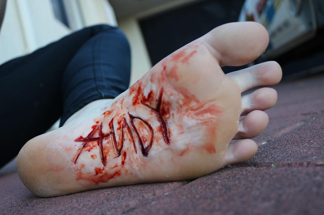 Rani Ratt maquillaje gore sangre 7