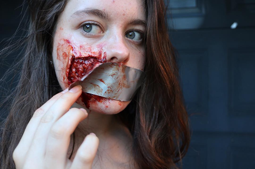 Rani Ratt maquillaje gore sangre 9