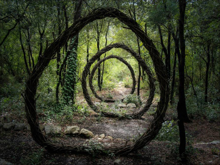 Spencer Byles esculturas bosque