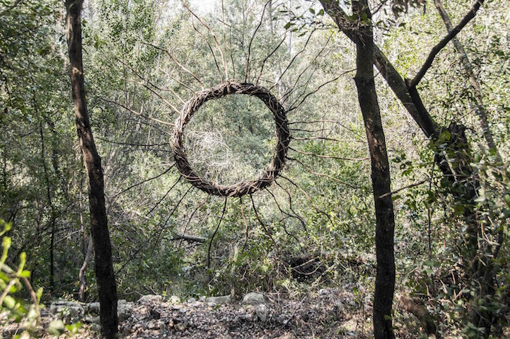 Spencer Byles esculturas bosque 2