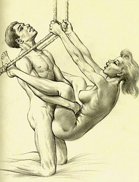 Tom Poulton ilustraciones eroticas 14