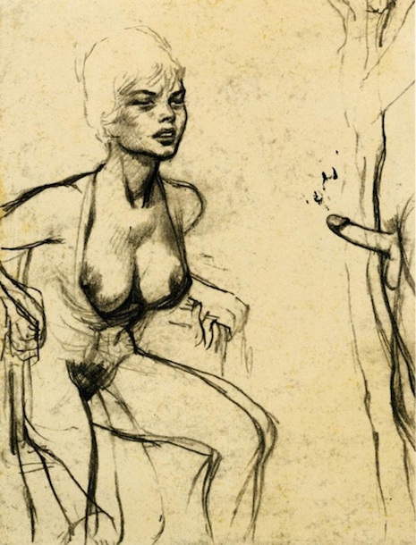 Tom Poulton ilustraciones eroticas 17