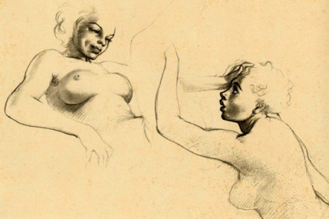 Tom Poulton ilustraciones eroticas 6