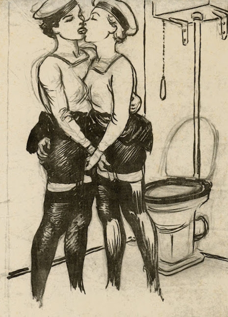 Tom Poulton ilustraciones eroticas 8