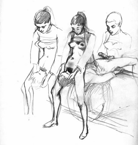 Tom Poulton ilustraciones eroticas 9