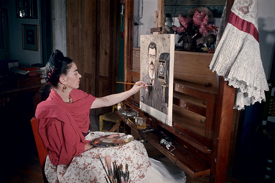 frida kahlo rare photos gisele freund 1 595cd85db346b 880