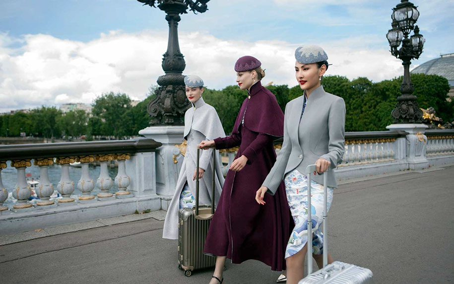 hainan airlines uniforms haute couture china 6