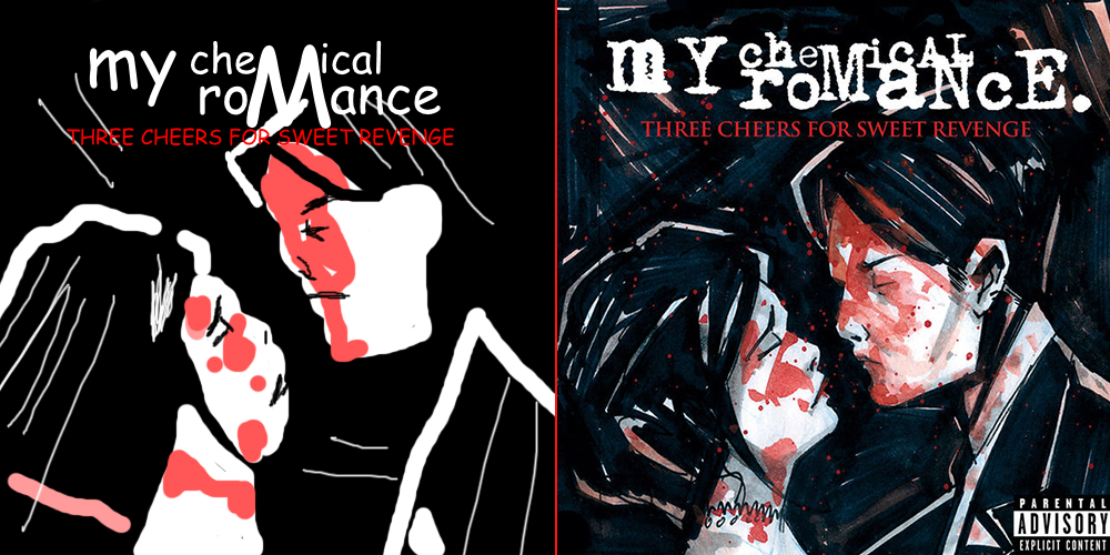 mcr three cheers paint