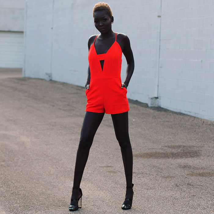 Nyakim Gatwech, queen of the dark