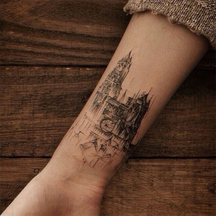 tatuajes arquitectura 5