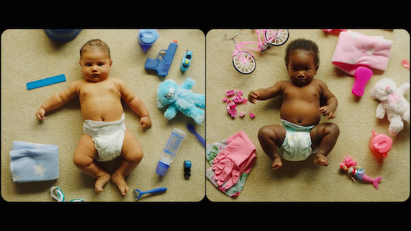 2 Watch pink and blue short film gender male female saatchi
